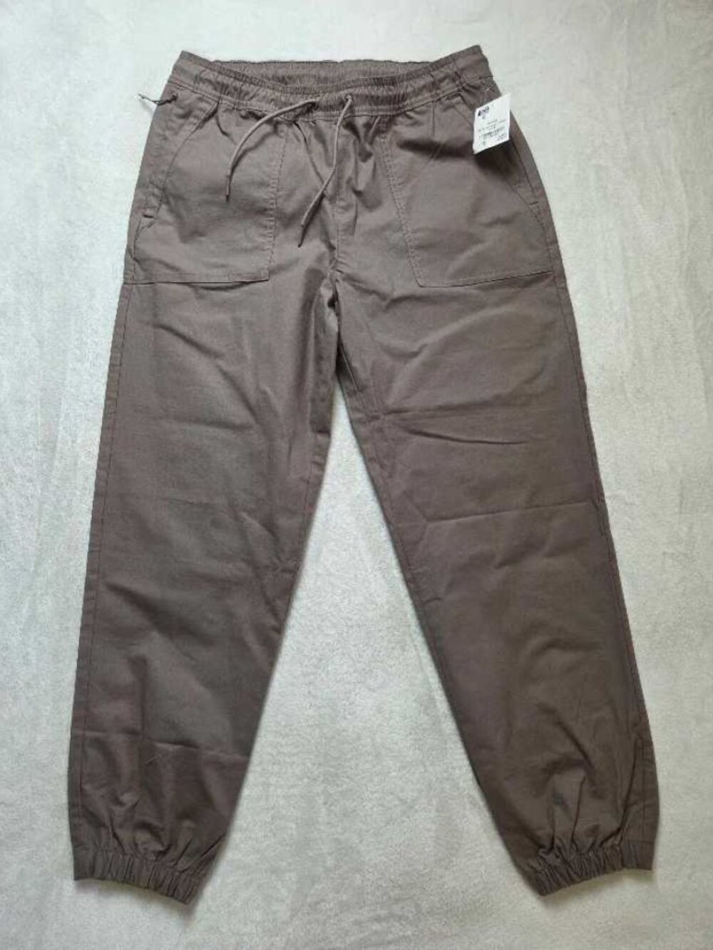 NWOT M Columbia ROC ripstop joggers pull-on pants in Iron